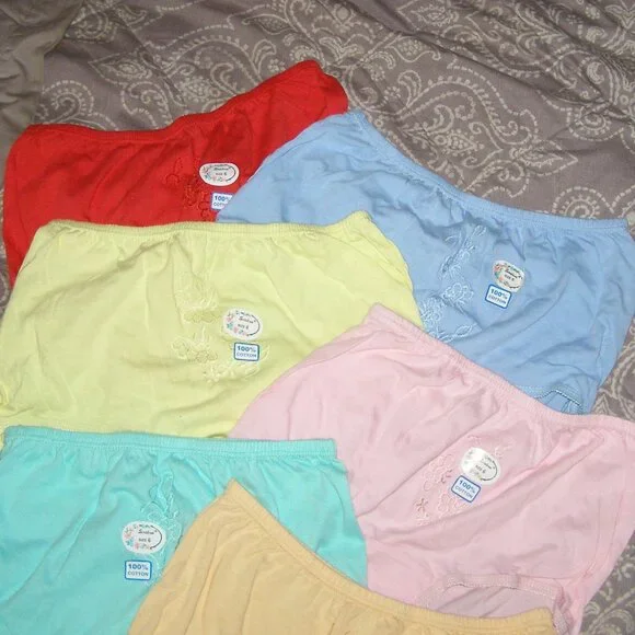 NEW size 6 Cotton Panties 7-pack by Siralena - Picture 3 of 10